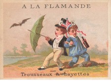 Chromo #MK40726 A La Flamande