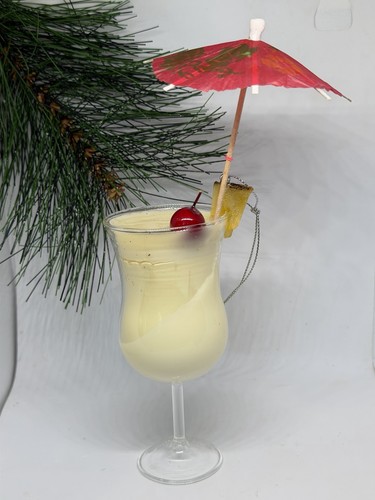 Pina colada with umbrella - pina,